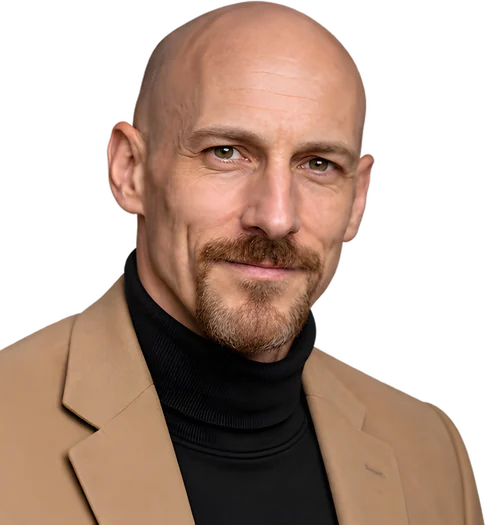Video course portrait illustration